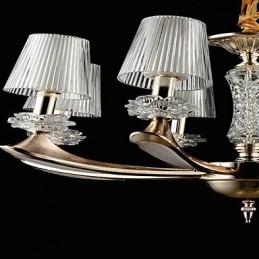Moderno Contemporaneo Tradizionale Classico Lega di Zinco Caratteristica per Cristallo Mini Stile Lampadario in Metallo