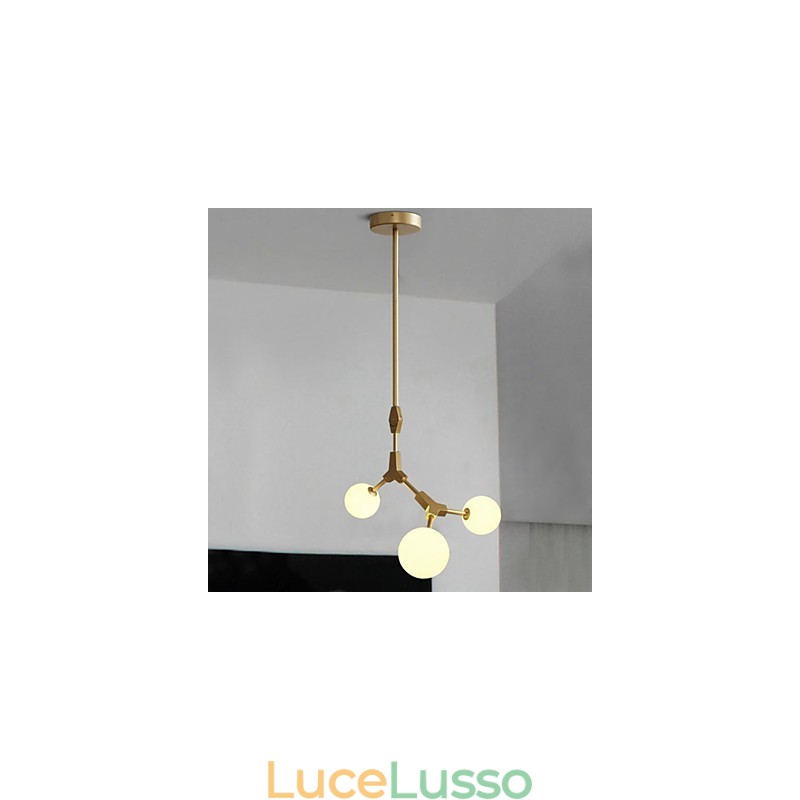 Caratteristica della pittura classica tradizionale per la lampada a sospensione in legno e bambù in stile mini