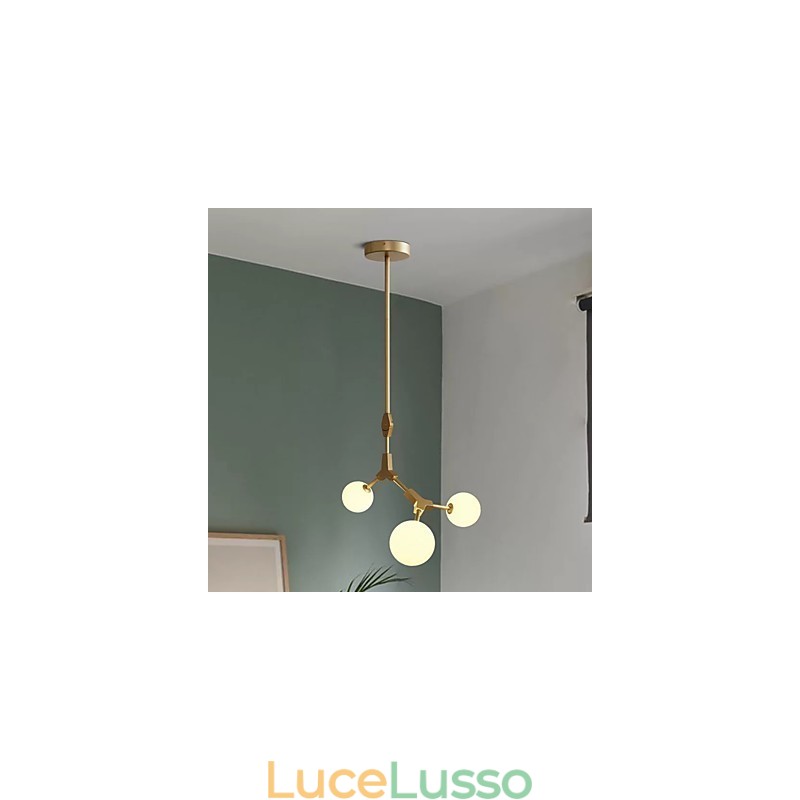 Caratteristica della pittura classica tradizionale per la lampada a sospensione in legno e bambù in stile mini