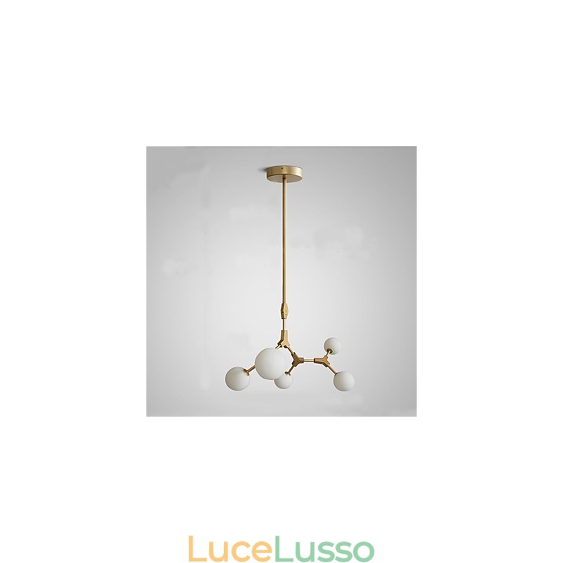 Caratteristica della pittura classica tradizionale per la lampada a sospensione in legno e bambù in stile mini