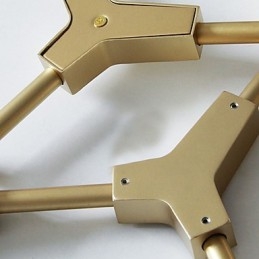 Caratteristica della pittura classica tradizionale per la lampada a sospensione in legno e bambù in stile mini