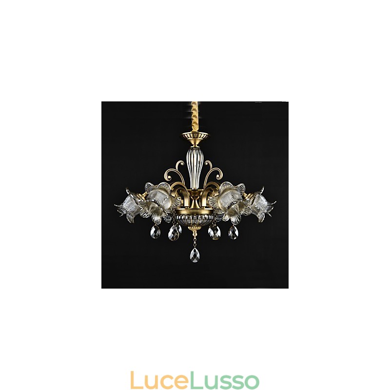 Dipinto rustico Lodge Caratteristica per designer Negozi interni in metallo Lampadario a 2 lampadine