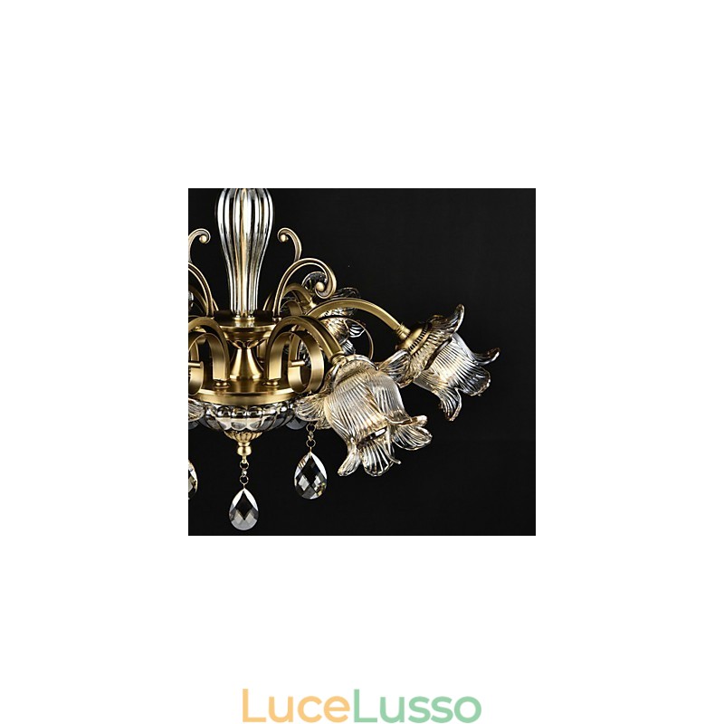 Dipinto rustico Lodge Caratteristica per designer Negozi interni in metallo Lampadario a 2 lampadine