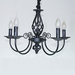 Moderno Contemporaneo Tradizionale Classico Vintage Retro Altri Caratteristica per Mini Stile Candela Stile Lampadario in Metallo