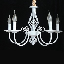 Moderno Contemporaneo Tradizionale Classico Vintage Retro Altri Caratteristica per Mini Stile Candela Stile Lampadario in Metallo
