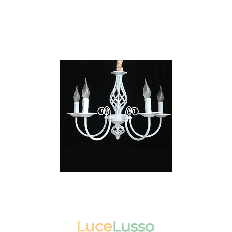 Moderno Contemporaneo Tradizionale Classico Vintage Retro Altri Caratteristica per Mini Stile Candela Stile Lampadario in Metallo