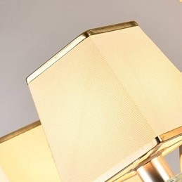 Caratteristica elettrolitica moderna e contemporanea per lampadario in metallo di cristallo