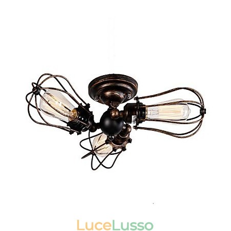 Caratteristica di pittura retrò per lampadari in metallo di design in stile mini Caratteristica di pittura retrò per lampadari in metallo di design in stile mini