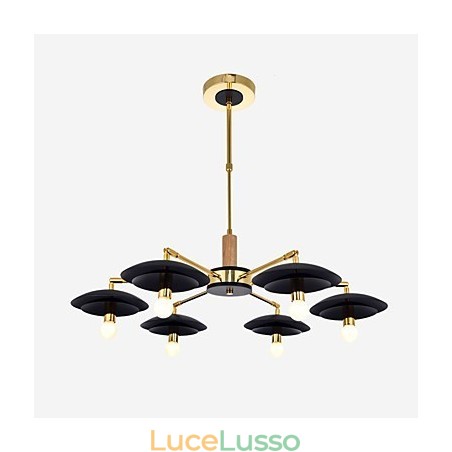 Lampadario personalizzato a 6 luci Lampadario personalizzato a 6 luci