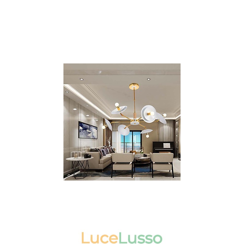 Lampadario personalizzato a 6 luci
