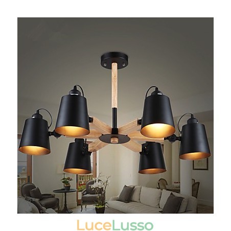Lampadario Mini Stile Moderno Contemporaneo Metallo Lampadario Mini Stile Moderno Contemporaneo Metallo