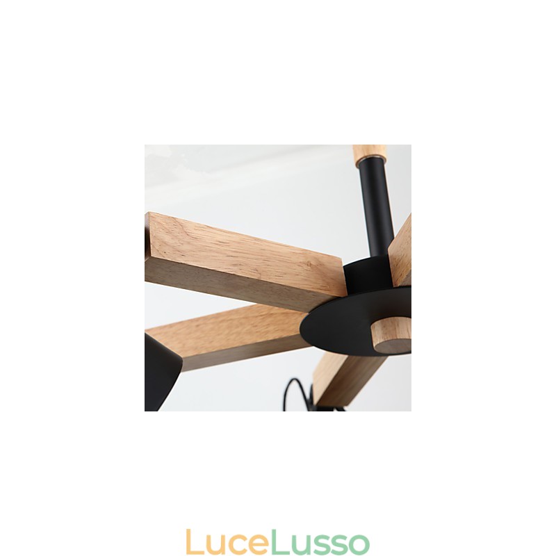 Lampadario Mini Stile Moderno Contemporaneo Metallo