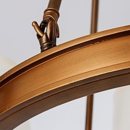 Lampadari e plafoniere 3 luci Una luce Due stile Apparecchio a filo Moderno Contemporaneo Tradizionale Classico Rustico Dipinto