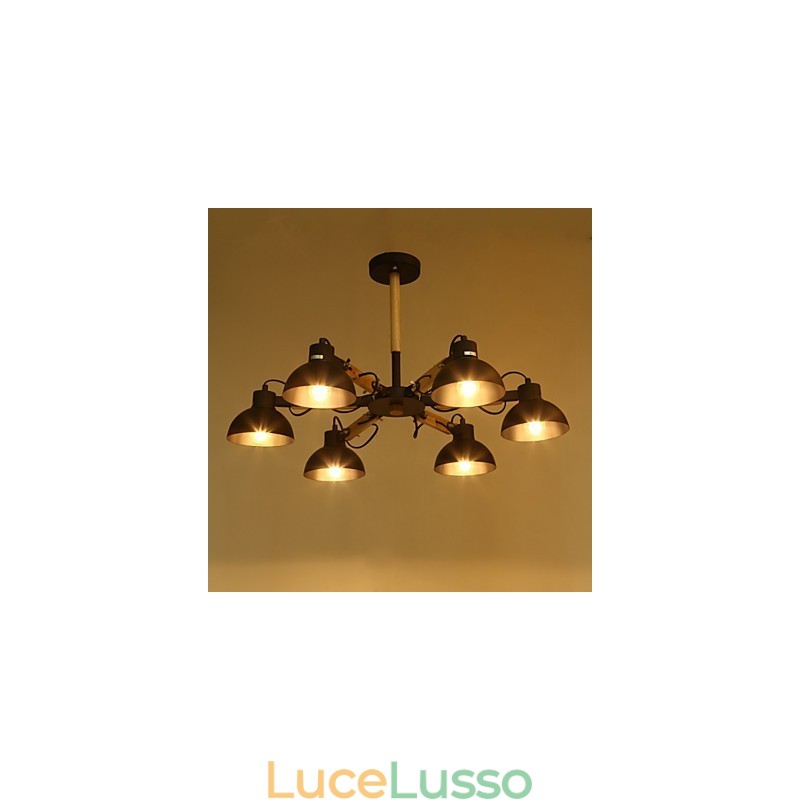 Lampadario Mini Stile Moderno Contemporaneo Metallo