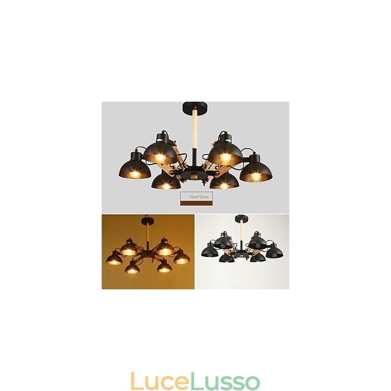 Lampadario Mini Stile Moderno Contemporaneo Metallo