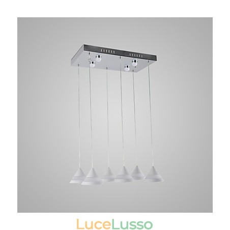 Lampada a sospensione moderna contemporanea in acrilico Lampada a sospensione moderna contemporanea in acrilico