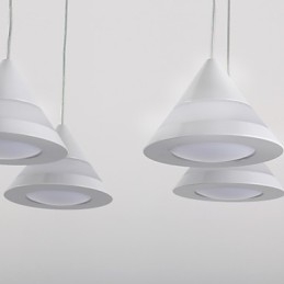 Lampada a sospensione moderna contemporanea in acrilico