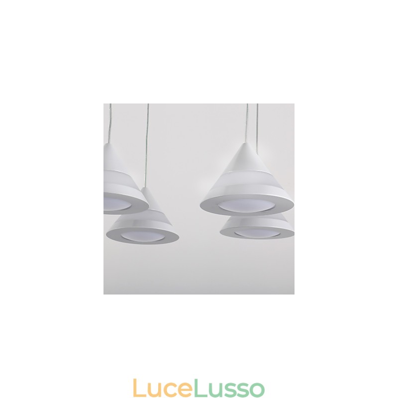 Lampada a sospensione moderna contemporanea in acrilico