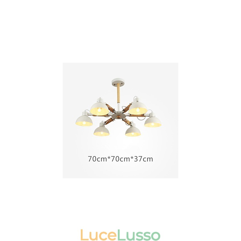 Lampadario Mini Stile Moderno Contemporaneo Metallo