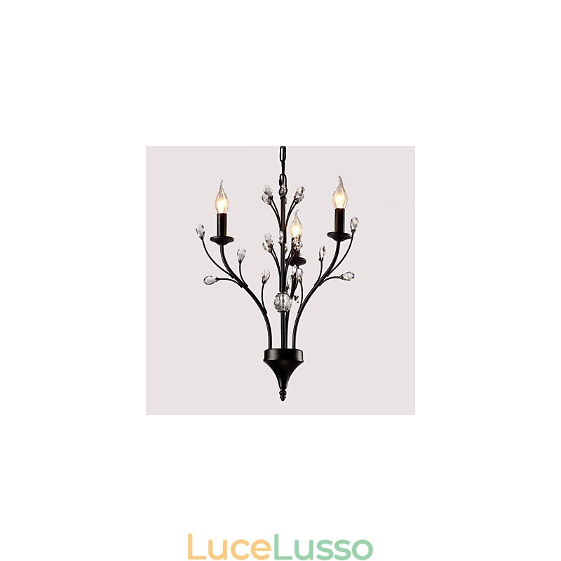 Moderno Contemporaneo Tradizionale Classico Rustico Lodge Vintage Retro Lanterna Paese Globo Dipinto Caratteristica per Lampadario di Cristallo