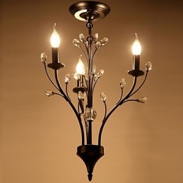 Moderno Contemporaneo Tradizionale Classico Rustico Lodge Vintage Retro Lanterna Paese Globo Dipinto Caratteristica per Lampadario di Cristallo