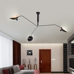 Pittura moderna contemporanea Caratteristica per i designer Lampadario in metallo