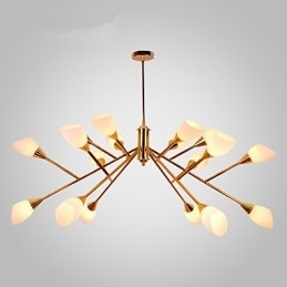 Lampadario pastorale semplice e atmosferico nordico Lampadario creativo per hall