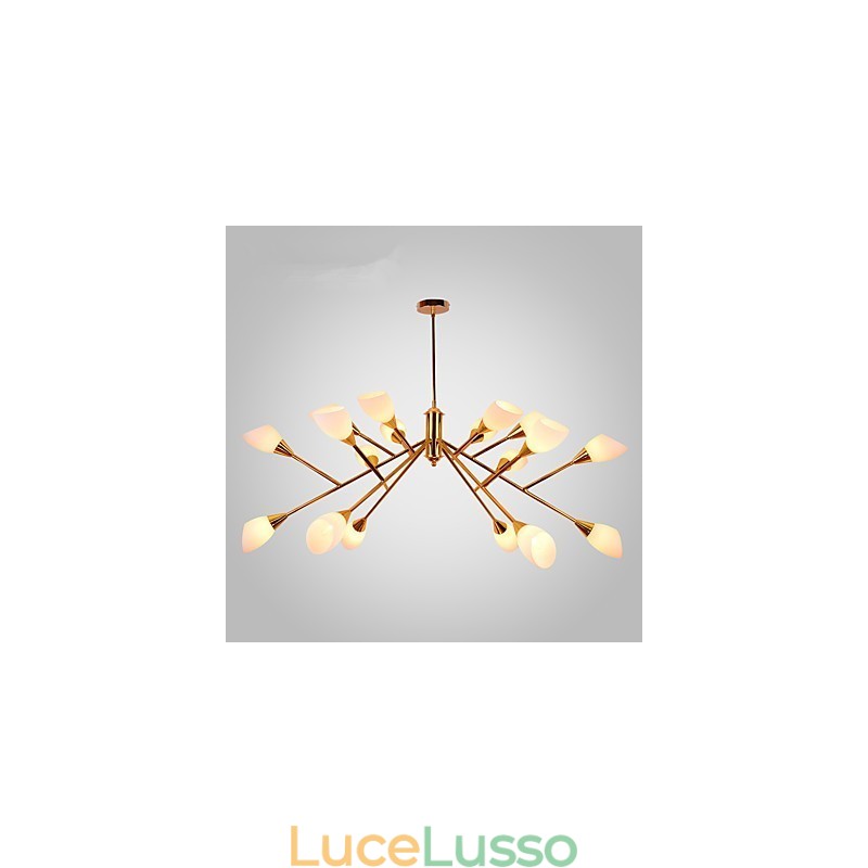 Lampadario pastorale semplice e atmosferico nordico Lampadario creativo per hall