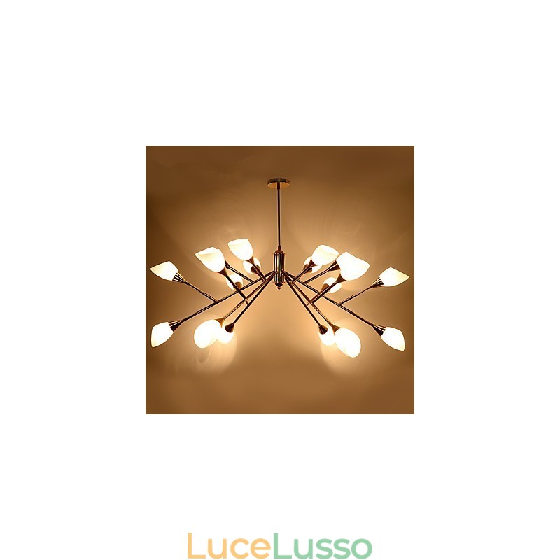 Lampadario pastorale semplice e atmosferico nordico Lampadario creativo per hall