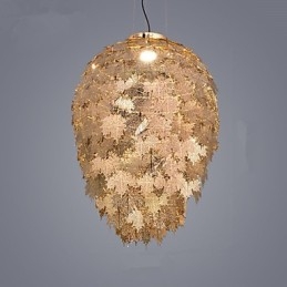 Lanterna classica tradizionale elettroplaccata caratteristica per lampadario in metallo in stile mini