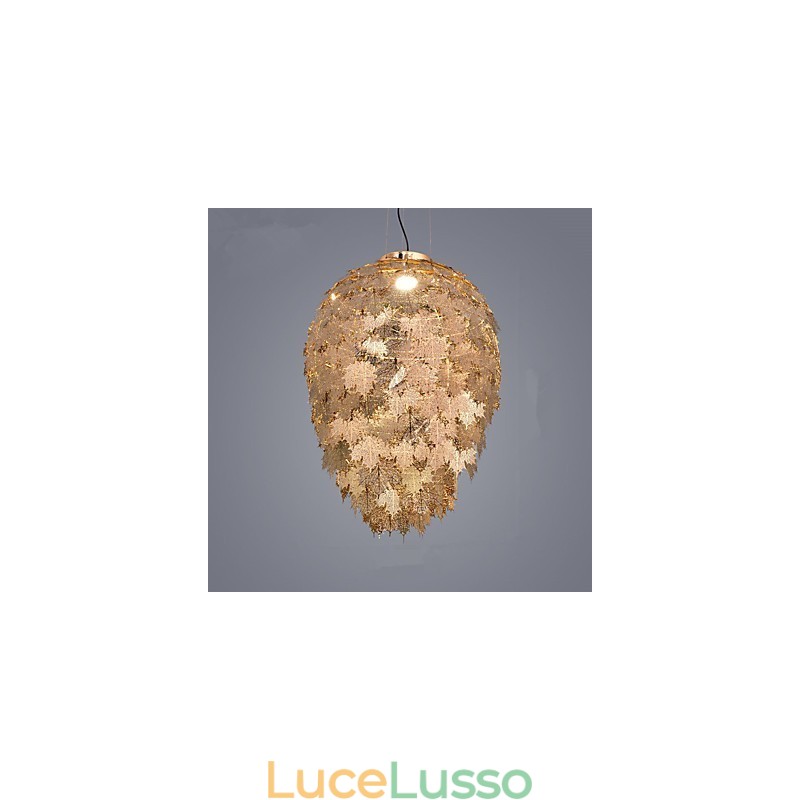 Lanterna classica tradizionale elettroplaccata caratteristica per lampadario in metallo in stile mini