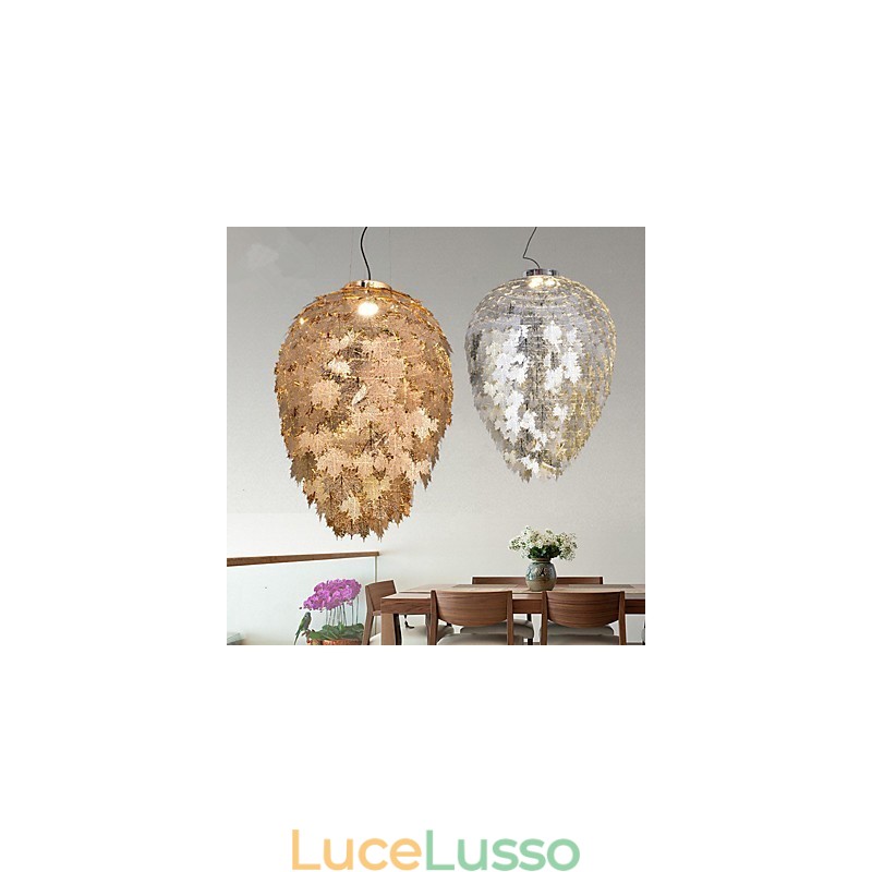 Lanterna classica tradizionale elettroplaccata caratteristica per lampadario in metallo in stile mini