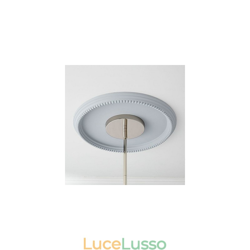 Dipinto rustico Lodge Caratteristica per designer Lampadario in metallo per interni a 6 lampadine
