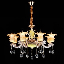 Moderno Contemporaneo Tradizionale Classico Lega di Zinco Caratteristica per Cristallo Mini Stile Lampadario in Metallo