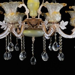 Moderno Contemporaneo Tradizionale Classico Lega di Zinco Caratteristica per Cristallo Mini Stile Lampadario in Metallo