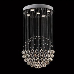 Moderno Contemporaneo Tradizionale Classico Rustico Lodge Vintage Country Island Cristallo Metallo Elettroplaccato Lampada a Sospensione