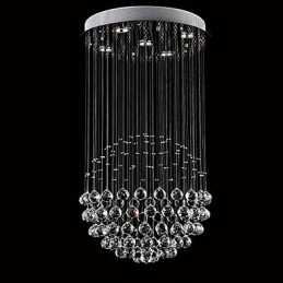 Moderno Contemporaneo Tradizionale Classico Rustico Lodge Vintage Country Island Cristallo Metallo Elettroplaccato Lampada a Sospensione