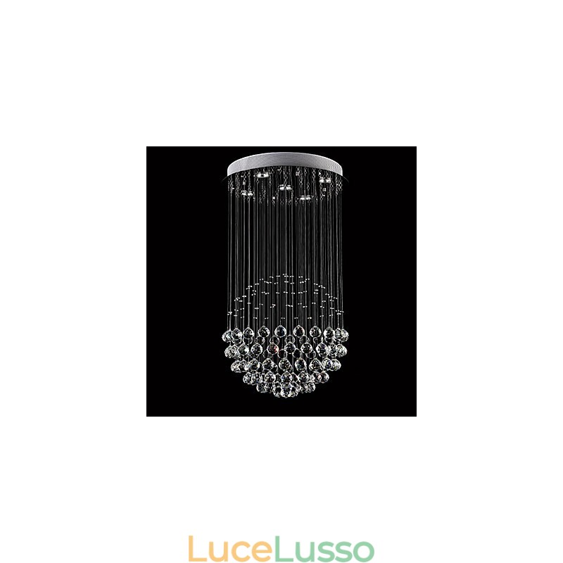 Moderno Contemporaneo Tradizionale Classico Rustico Lodge Vintage Country Island Cristallo Metallo Elettroplaccato Lampada a Sospensione