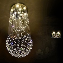 Lampadario a sospensione in cristallo per interni Lampadario a sospensione per la casa Lampade e apparecchi di illuminazione
