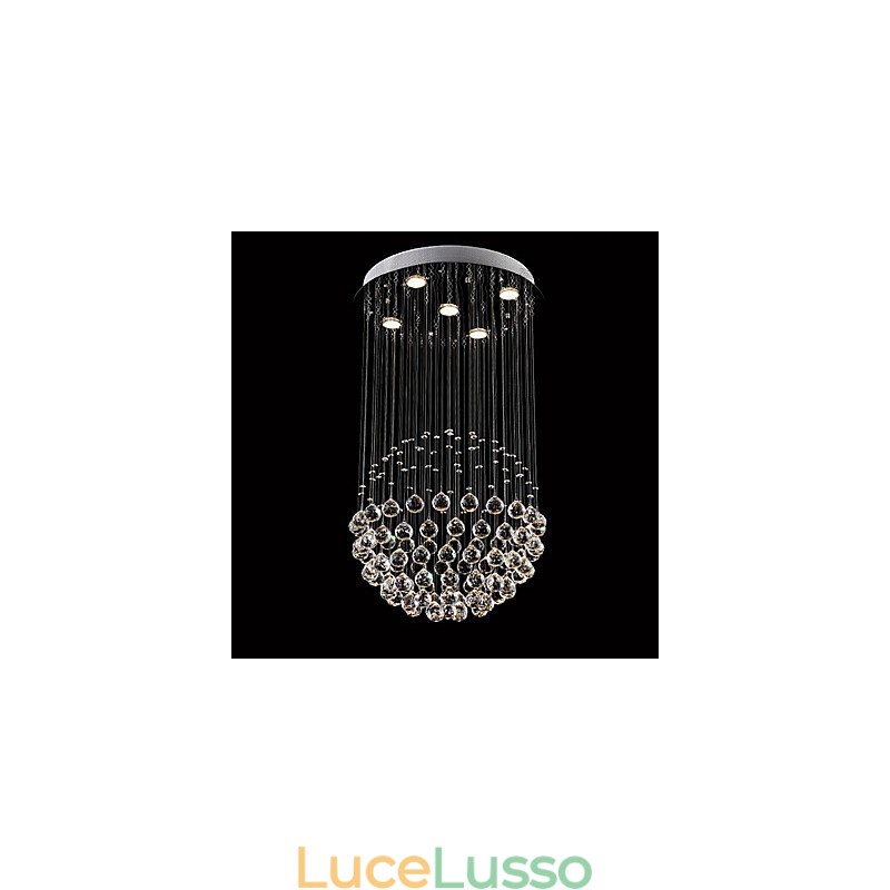 Moderno Contemporaneo Tradizionale Classico Rustico Lodge Vintage Country Island Cristallo Metallo Elettroplaccato Lampada a Sospensione