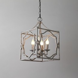 Lampadario vintage in metallo americano industriale da loft dipinto a mano, lampada a sospensione europea, lampada da soffitto decorativa per interni
