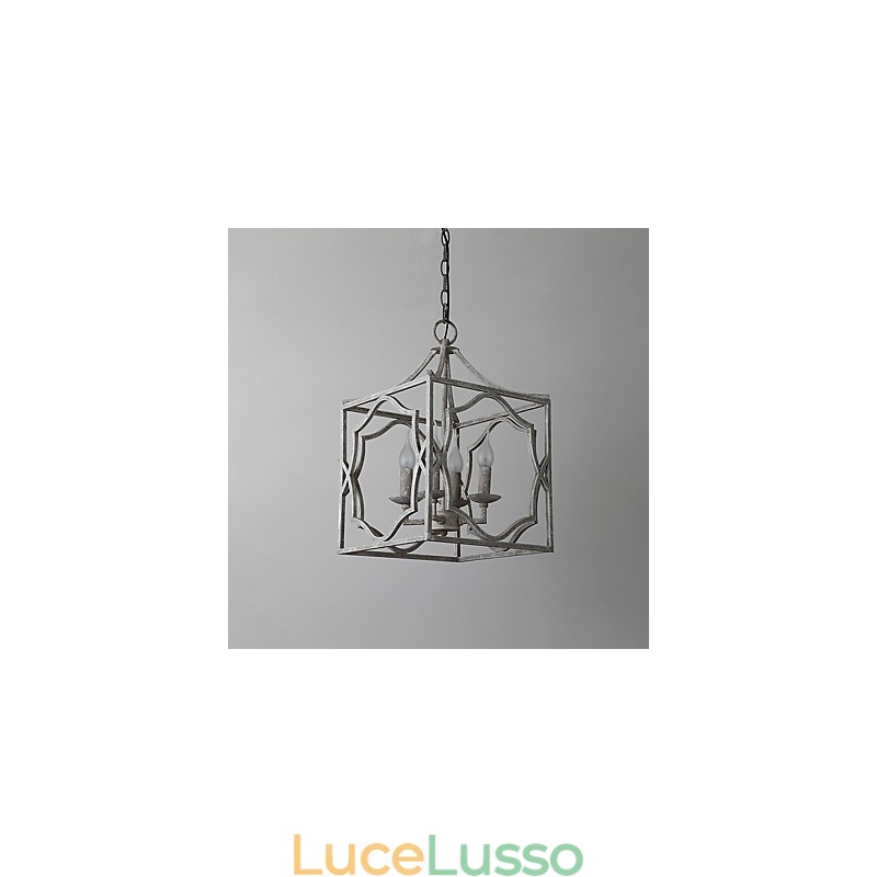 Lampadario vintage in metallo americano industriale da loft dipinto a mano, lampada a sospensione europea, lampada da soffitto decorativa per interni