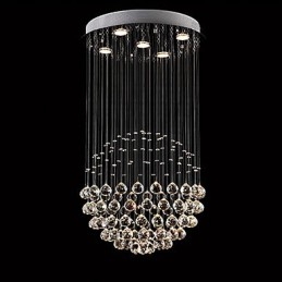 Moderno Contemporaneo Tradizionale Classico Rustico Lodge Vintage Country Island Cristallo Metallo Elettroplaccato Lampada a Sospensione
