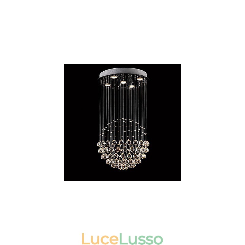 Moderno Contemporaneo Tradizionale Classico Rustico Lodge Vintage Country Island Cristallo Metallo Elettroplaccato Lampada a Sospensione