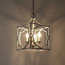 Lampadario vintage in metallo americano industriale da loft dipinto a mano, lampada a sospensione europea, lampada da soffitto decorativa per interni