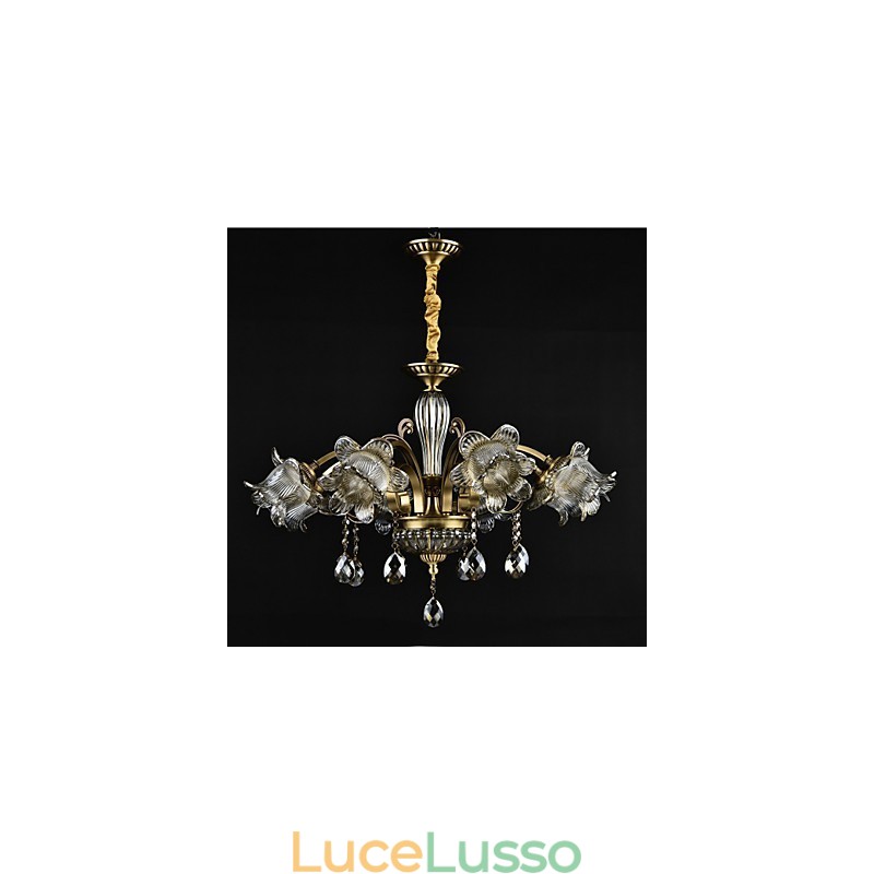 Dipinto rustico Lodge Caratteristica per designer Negozi interni in metallo Lampadario a 2 lampadine