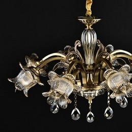 Dipinto rustico Lodge Caratteristica per designer Negozi interni in metallo Lampadario a 2 lampadine