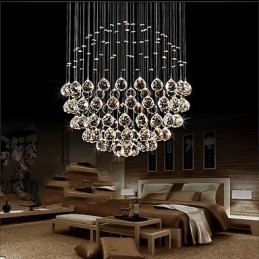 Moderno Contemporaneo Tradizionale Classico Rustico Lodge Vintage Country Island Cristallo Metallo Elettroplaccato Lampada a Sospensione