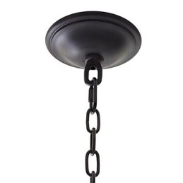 Lampada a sospensione in ferro in stile retrò con 8 luci