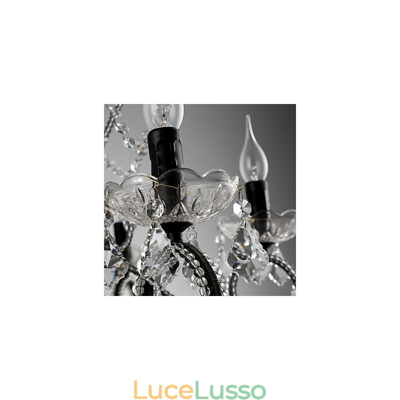 Lampadario di cristallo a 8 luci moderno contemporaneo tradizionale classico rustico lodge vintage retrò